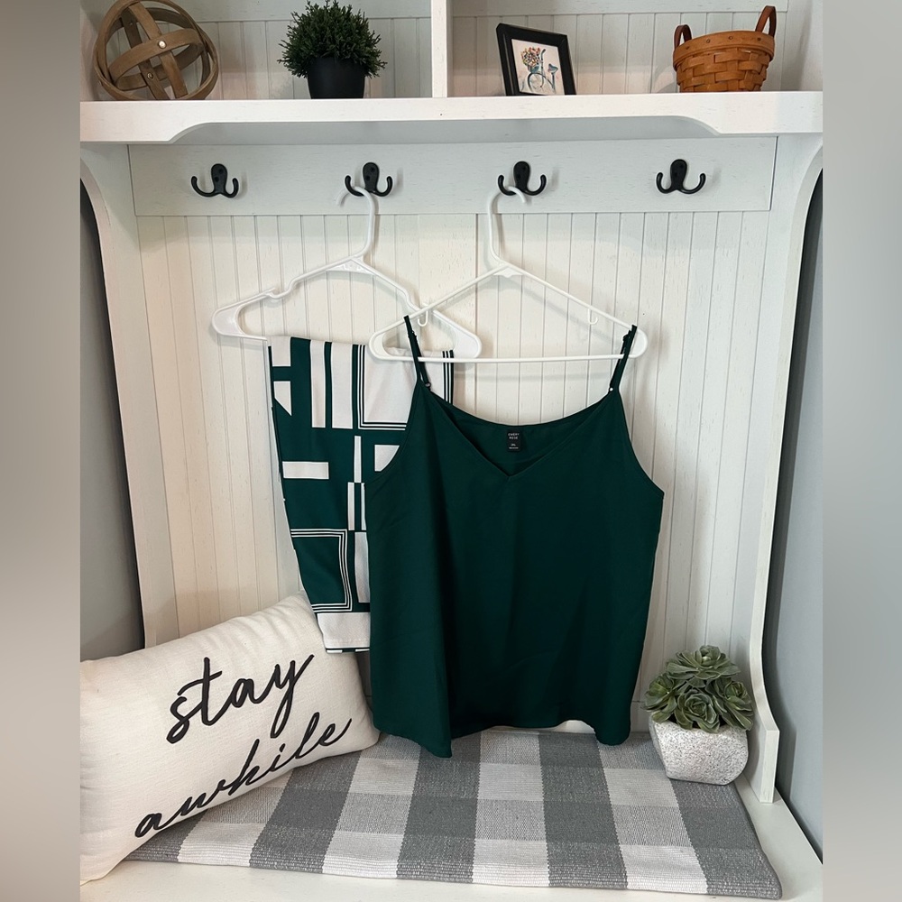 Elegant Green Women's Camisole